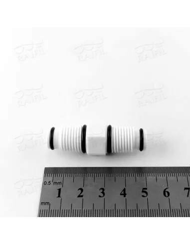 Фитинг прямой Raifil 2810-А / СС-2W, 0.25х0.25 дюйма, с уплотнителем - 2