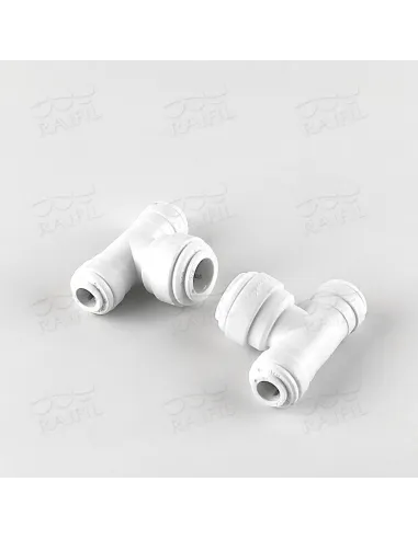 Фитинг Т- образный Raifil 4UT46, 0.25х0.37х0.25 дюйма - 2