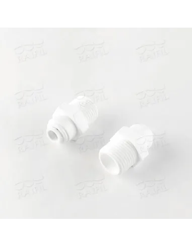 Фитинг прямой Raifil WA-MC0406 / 4mc6 Organic, 0.25х0.37 дюйма - 2