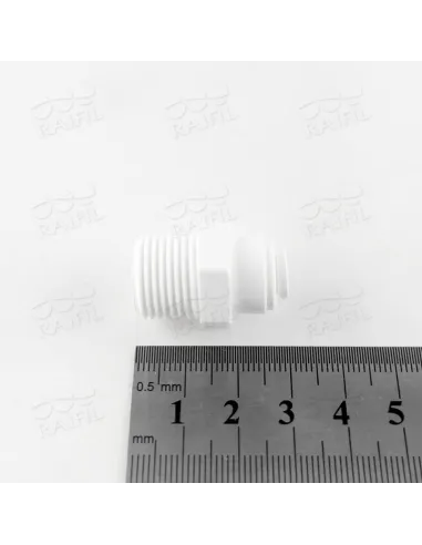 Фитинг прямой Raifil WA-MC0406 / 4mc6 Organic, 0.25х0.37 дюйма - 3