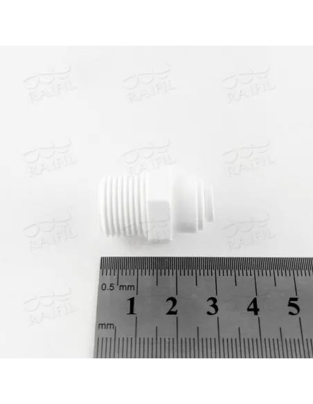 Фитинг прямой Raifil WA-MC0406 / 4mc6 Organic, 0.25х0.37 дюйма - 3