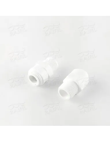 Фитинг прямой Raifil WA-MC0606 / 6mc6 Organic, 0.37х0.37 дюйма - 2