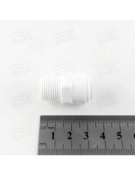 Фитинг прямой Raifil WA-MC0606 / 6mc6 Organic, 0.37х0.37 дюйма - 3