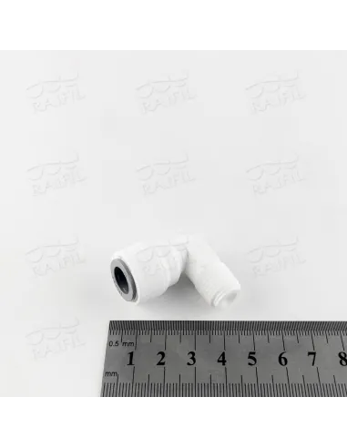 Фитинг угловой Raifil 1817-D / 6me4, 0.37х0.25 дюйма - 3