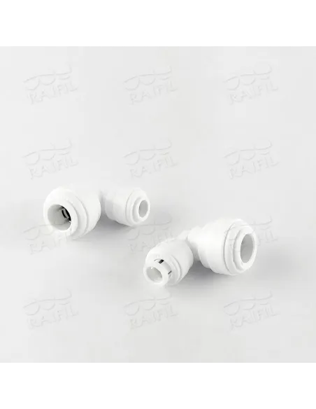 Фитинг угловой Raifil WA-UE0604 / 4UE6 Organic, 0.25х0.37 дюйма - 2