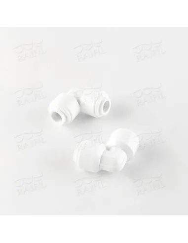 Фитинг угловой Raifil WA-UE0404 / 4UE4 Organic, 0.25х0.25 дюйма - 2