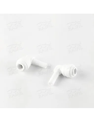 Фитинг угловой Raifil 4SE4 Organic, 0.25х0.25 дюйма - 2