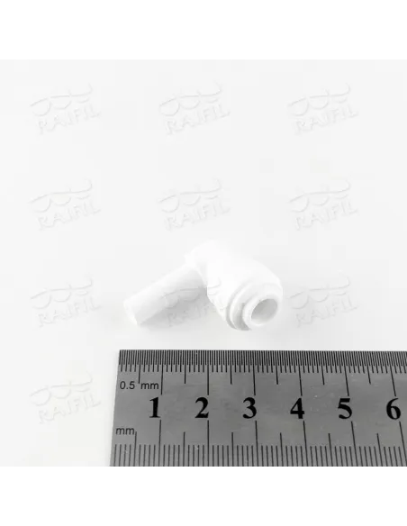 Фитинг угловой Raifil 4SE4 Organic, 0.25х0.25 дюйма - 3