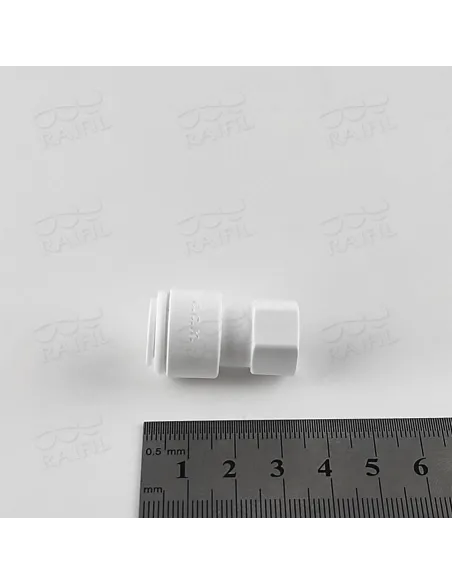 Фитинг прямой для крана Raifil 6FC4, 0,37 дюйма х 11М, 15.4 мм - 3