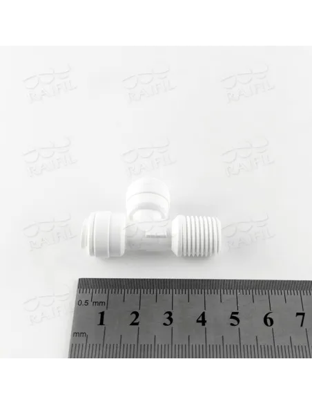 Фітинг Т-подібний Raifil 4MRT44, 0.25х0.25х0.25 дюйма - 3