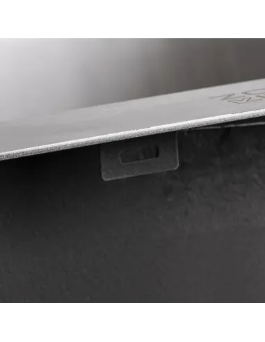 Мойка кухонная квадратная Lidz Brush H5050 3.0/0.8 мм с дозатором - 7