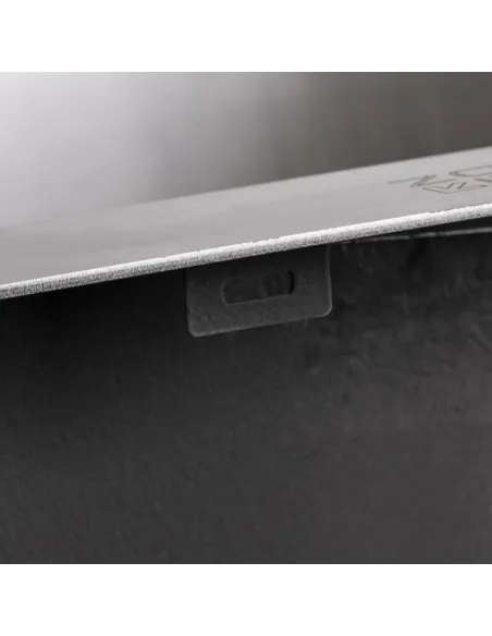 Мойка кухонная квадратная Lidz Brush H5050 3.0/0.8 мм с дозатором - 7