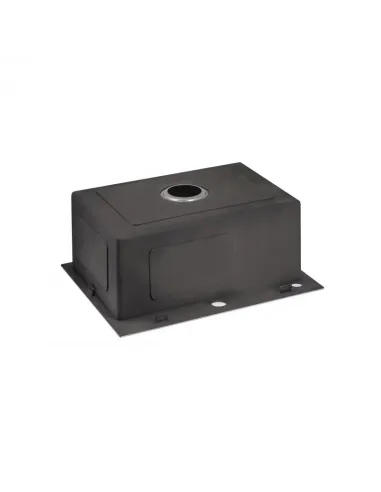 Мойка кухонная металлическая прямоугольная Lidz Brush H5045 3.0/1.0 мм с дозатором для моющего средства - 5