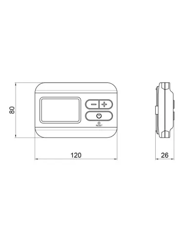 Терморегулятор для газового казана електронний Thermo Alliance ТА-2301 - 2