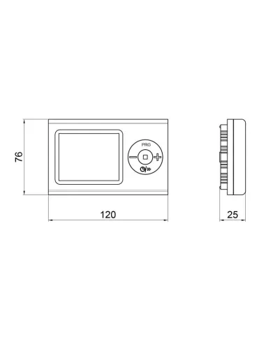 Терморегулятор для газового котла электронный Thermo Alliance ТА-2402, программируемый - 2