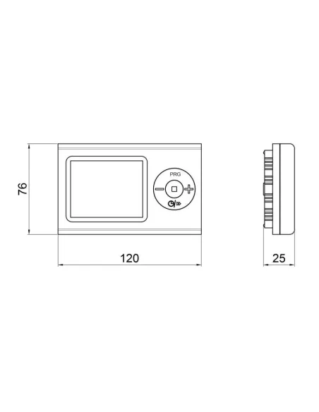 Терморегулятор для газового котла электронный Thermo Alliance ТА-2402, программируемый - 2