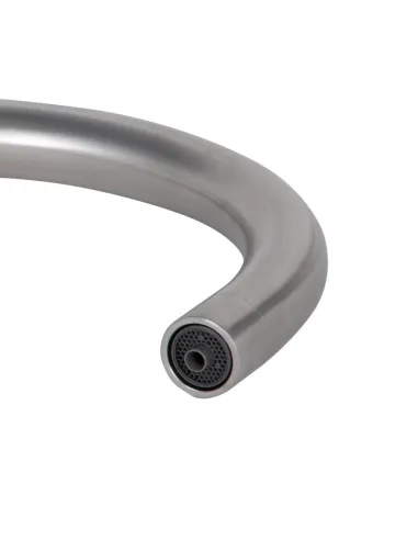 Змішувач для кухні з підключенням до фільтра Lidz Aria 24U-SFS нержавіюча сталь - 3