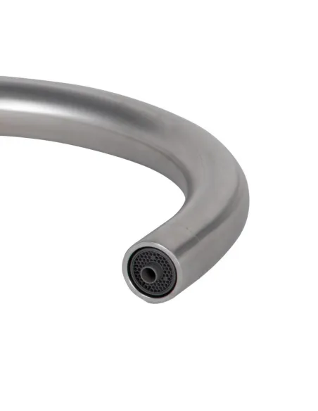 Змішувач для кухні з підключенням до фільтра Lidz Aria 24U-SFS нержавіюча сталь - 3