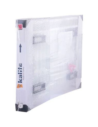 Сталевий радіатор Kalite 500х500 11 тип, бічне підключення - 4