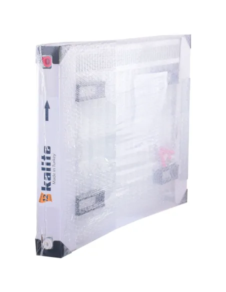 Сталевий радіатор Kalite 500х500 11 тип, бічне підключення - 4 Сталевий радіатор Kalite 500х500 11 тип, бічне підключення - 4