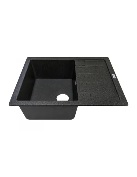 Мийка для кухні з граніту Adamant Anila графіт, 645х495х200 мм - 2