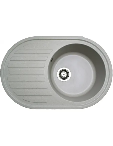 Мойка для кухни из гранита Adamant Ellipsis Avena, 765х495х200 мм - 1