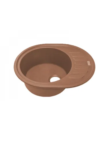 Мойка для кухни из гранита Adamant Ovum Terracotta, 615х495х200 мм - 2