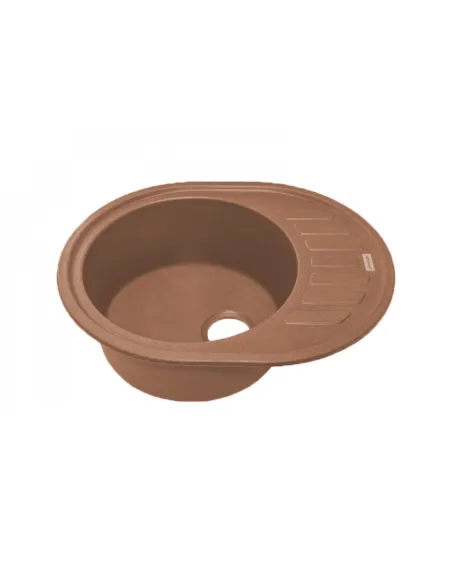 Мойка для кухни из гранита Adamant Ovum Terracotta, 615х495х200 мм - 2