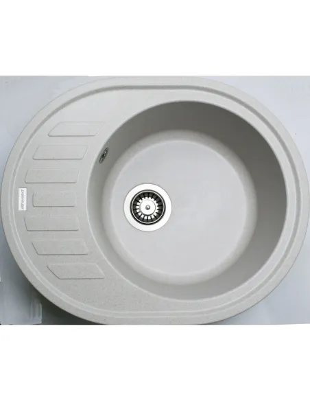 Мойка для кухни из гранита Adamant Ovum Avena, 615х495х200 мм - 3