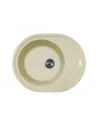 Мийка для кухні з граніту Adamant Ovum Ivory, 615х495х200 мм - 1