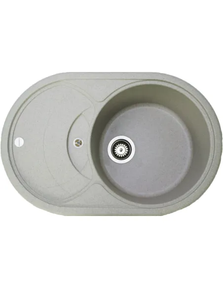 Мойка для кухни из гранита Adamant Shell Terra, 770х495х200 мм - 1 Мойка для кухни из гранита Adamant Shell Terra, 770х495х200 мм - 1