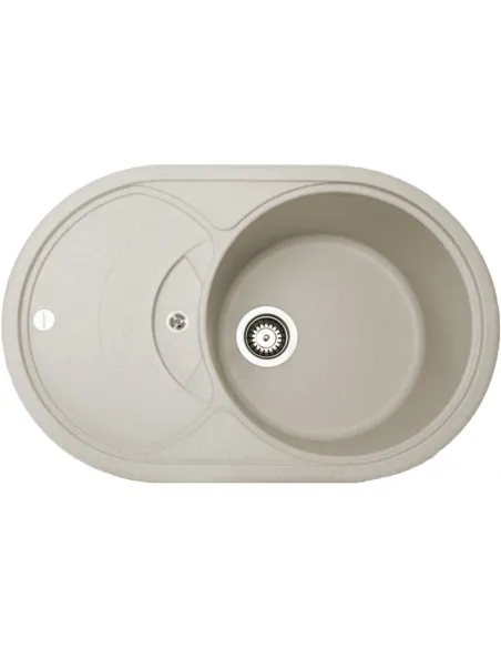 Мойка для кухни из гранита Adamant Shell Avena, 770х495х200 мм - 1