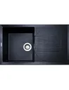 Мийка для кухні з граніту Adamant Novak чорна, 850х500х240 мм - 1