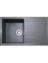 Мийка для кухні з граніту Adamant Novak сіра, 850х500х240 мм - 1