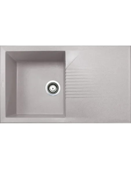 Мийка для кухні з граніту Adamant Novak Avena, 850х500х240 мм - 1