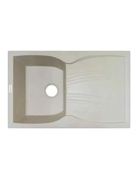 Мойка для кухни из гранита Adamant New Line Ivory, 780х495х235 мм - 1