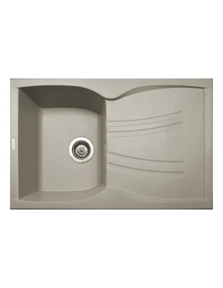 Мийка для кухні з граніту Adamant New Line цукру, 780х495х235 мм - 1