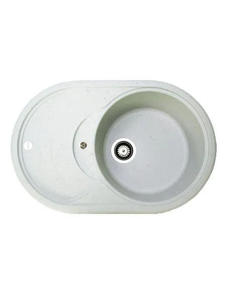 Мойка для кухни из гранита Adamant Shell Old Stone, 770х495х200 мм - 1