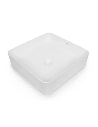 Керамическая раковина Newarc Aqua 9440W накладная, белая - 2