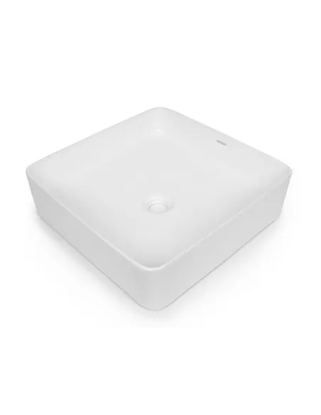 Керамическая раковина Newarc Aqua 9440W накладная, белая - 2 Керамическая раковина Newarc Aqua 9440W накладная, белая - 2