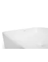 Керамическая раковина Newarc Aqua 9440W накладная, белая - 3