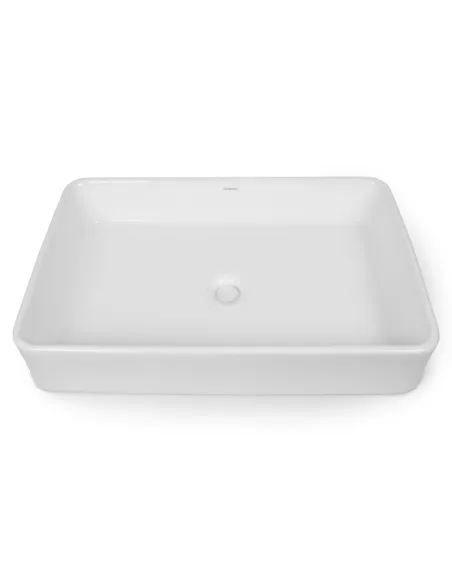 Керамическая раковина Newarc Aqua 9461W накладная, белая - 1