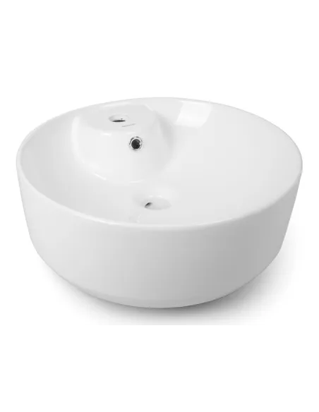 Керамическая раковина Newarc Countertop 5017W NEW накладная, белая - 2 Керамическая раковина Newarc Countertop 5017W NEW накладная, белая - 2