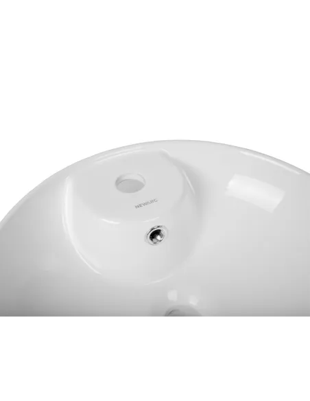 Керамическая раковина Newarc Countertop 5017W NEW накладная, белая - 3 Керамическая раковина Newarc Countertop 5017W NEW накладная, белая - 3