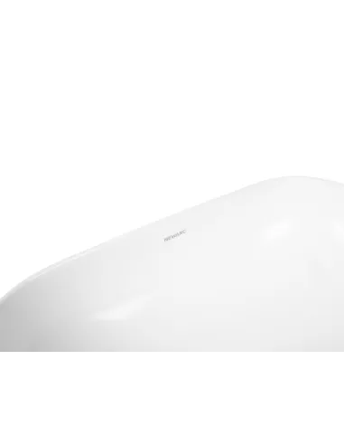 Керамическая раковина Newarc Aqua 9845W накладная, белая - 2