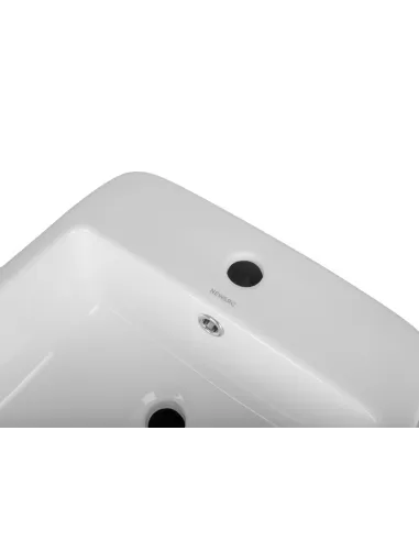 Керамическая раковина Newarc Aqua 9417W напольная, белая - 2