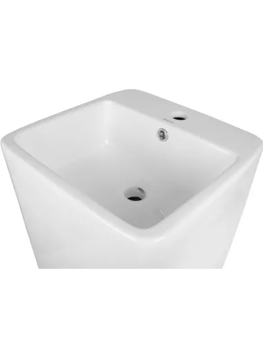 Керамическая раковина Newarc Aqua 9417W напольная, белая - 3