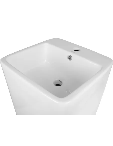 Керамическая раковина Newarc Aqua 9417W напольная, белая - 3