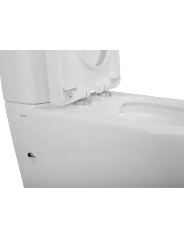 Унитаз компакт Newarc Modern Rimless 3822W New безободковый, сиденье микролифт - 6