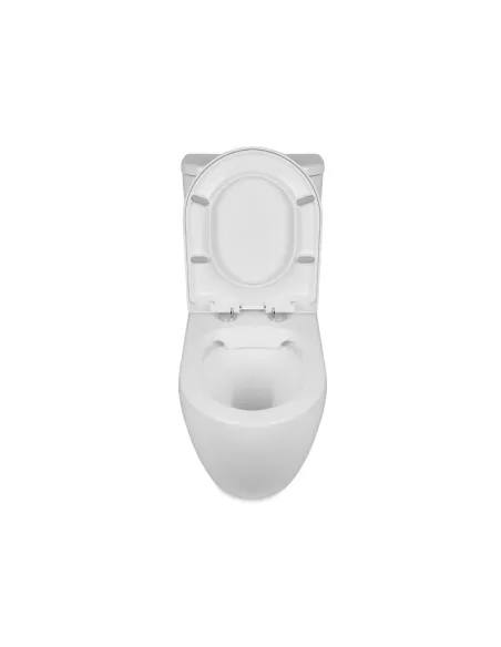 Унитаз компакт Newarc Modern Rimless 3822W New безободковый, сиденье микролифт - 8 Унитаз компакт Newarc Modern Rimless 3822W New безободковый, сиденье микролифт - 8